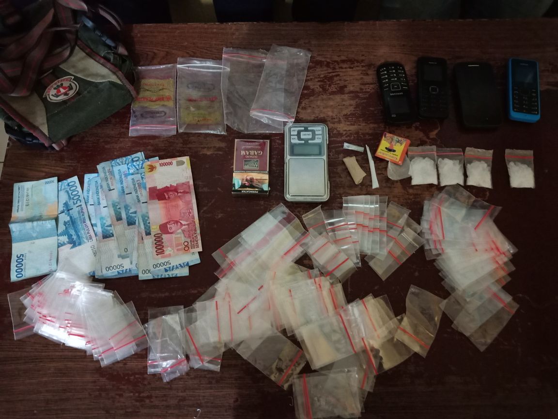 Dari Tapian Dolok, Polres Simalungun Menyeser Jaringan Pengedar Sabu Sampai ke Jalan Langkat