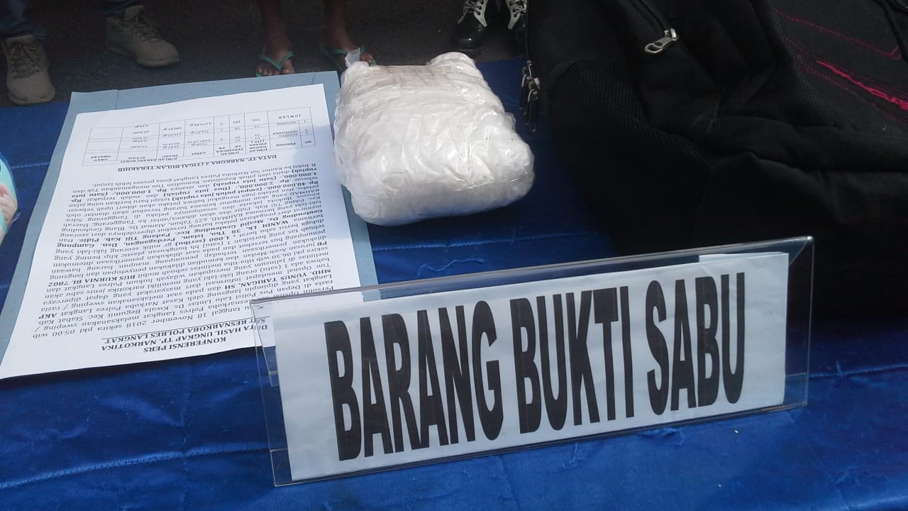 Mantan Kapolres Siantar Paparkan Penangkapan Pemilik Satu Kilo Sabu