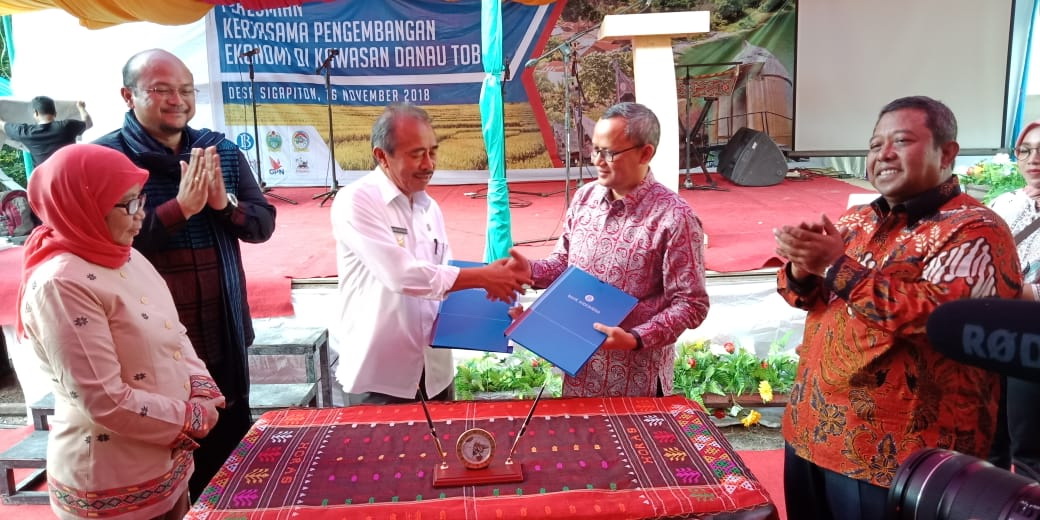 Bank Indonesia Dongkrak Pertumbuhan Ekonomi Lewat Sentra Pertanian di Danau Toba Bank Indonesia Dongkrak Pertumbuhan Ekonomi Lewat Sentra Pertanian di Danau Toba