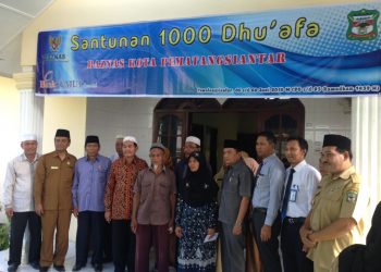 Baznas Salurkan Rp300 juta Zakat untuk Seluruh Mesjid di Siantar