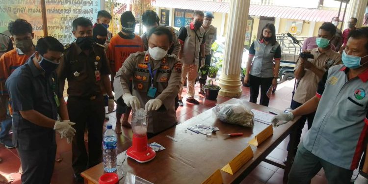 Barang Bukti Narkoba Polres Siantar Periode Maret 2020 Dimusnahkan Barang Bukti Narkoba Polres Siantar Periode Maret 2020 Dimusnahkan