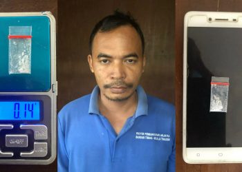 Simpan 0,14 Gram Sabu, Sahrial Masuk Sel