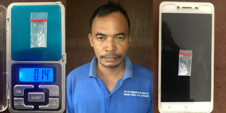 Simpan 0,14 Gram Sabu, Sahrial Masuk Sel Simpan 0,14 Gram Sabu, Sahrial Masuk Sel
