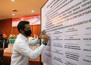 Walikota Siantar Coffee Morning Bersama Forkopimda dan Parpol, Sepakat Deklarasi Jaga Persatuan dan Kesatuan