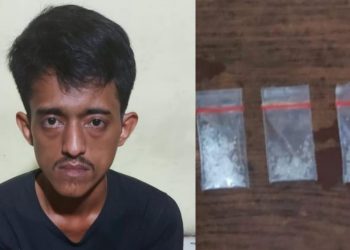 Tunggu Pelanggan, Pengedar Sabu Diringkus di Pematang Bandar
