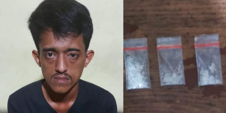 Tunggu Pelanggan, Pengedar Sabu Diringkus di Pematang Bandar