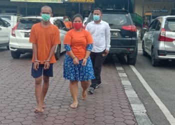 Pasangan Suami Istri di Medan Diringkus, Terlibat Perampokan dan Penganiayaan Toke Besi