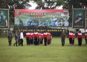 Ikut Penataran Kader Bela Negara, Pelajar Diminta Siap Berikan yang Terbaik