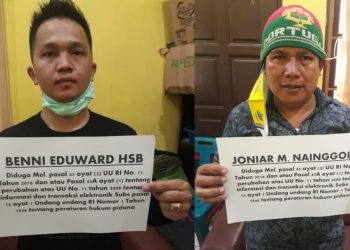 Youtuber Viral, Benni Eduward Hasibuan dan Joniar Nainggolan "Keok" di Tangan Kompol Martuasah Tobing