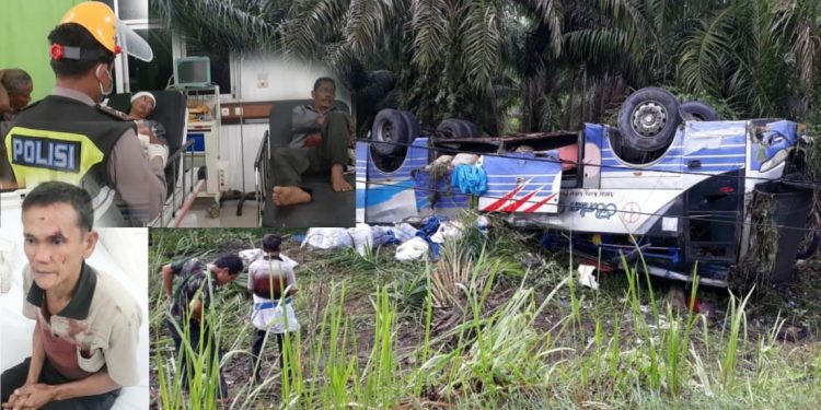 Ipda Asjul Pane Sampaikan Kronologi dan Kondisi Korban Kecelakaan Bus Berlian Baru asal Siantar