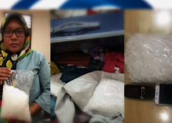 Bawa 1 Kilo Sabu di Antara Pakaiannya, Wanita asal Aceh Ketangkap di Kuala Namu