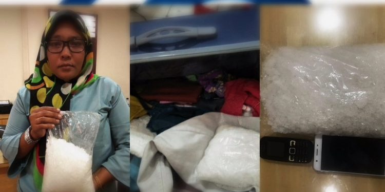 Bawa 1 Kilo Sabu di Antara Pakaiannya, Wanita asal Aceh Ketangkap di Kuala Namu Bawa 1 Kilo Sabu di Antara Pakaiannya, Wanita asal Aceh Ketangkap di Kuala Namu