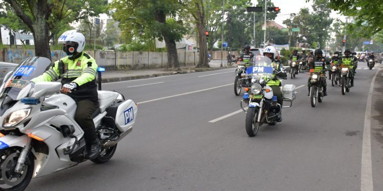 Pasca Ledakan Bom Makasar, Pangdam I/ BB Gelar Patroli Keliling Kota Medan