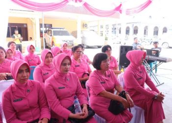 Ratusan Bhayangkari Polres Simalungun Tatap Muka dengan Kapolres