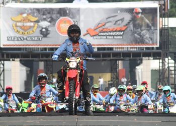 Ribuan Bikers Berkumpul, Danau Toba Ikut Dieksplorasi