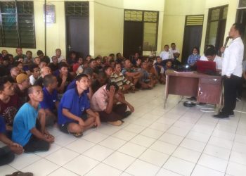 Seratus Warga Binaan Lapas Kelas IIA Pematang Siantar Ikuti Rehabilitasi Medis