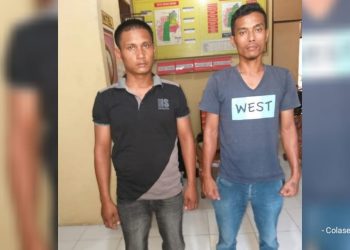 Polres Binjai Tangkap Pelaku Pembacokan dan Pelemparan Bom Molotov ke Rumah Basirun