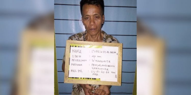 Simpan Tiga Paket Sabu di Dompet, Balung Diringkus Polsek Serbelawan