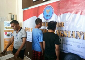 BNNK Siantar Amankan 2 Kg dan Belasan Paket Narkoba Siap Edar