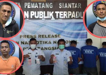 Ivan Rinaldi Lubis "Nyanyi", BNNK Siantar Grebek Rumah Bandar Narkoba di Jalan Sisingamangaraja