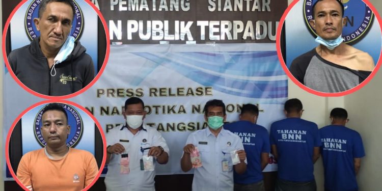 Ivan Rinaldi Lubis "Nyanyi", BNNK Siantar Grebek Rumah Bandar Narkoba di Jalan Sisingamangaraja