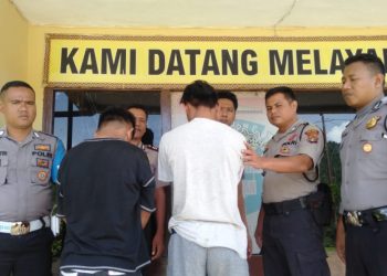 Bobol Rumah dan Curi TV, Dua Pelaku Dibekuk