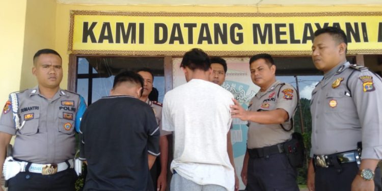 Bobol Rumah dan Curi TV, Dua Pelaku Dibekuk