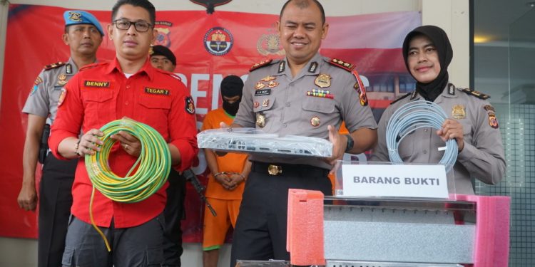Terungkap, Kasus Pencurian Modul Tower Indosat, Telkomsel dan XL