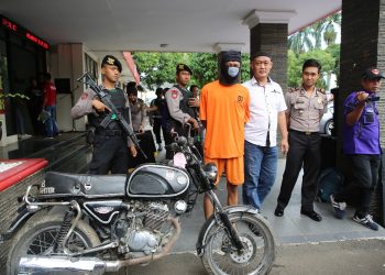 Gerak Cepat, Polres Bogor Ringkus Pelaku Pencurian Sepeda Motor