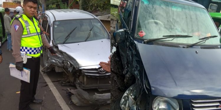 Tabrakan Beruntun di Jalur Puncak Libatkan 3 Mobil