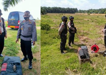 Mahlila Boru Sipayung Temukan Bom, Brimob Polda Sumut Turun Tangan