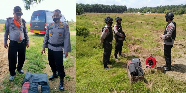 Mahlila Boru Sipayung Temukan Bom, Brimob Polda Sumut Turun Tangan