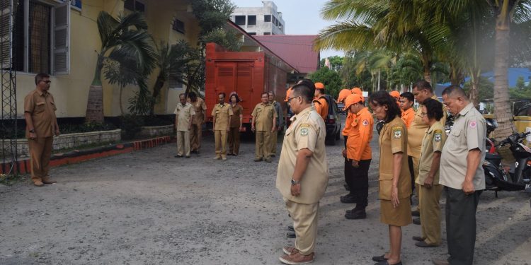 Hari Ini BPBD Siantar Turun ke Lokasi Jalan Amblas di Manunggal Karya