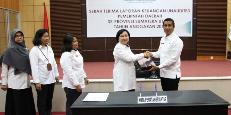 BPK Terima Laporan Keuangan Unaudited 2018 Pemko Pematangsiantar