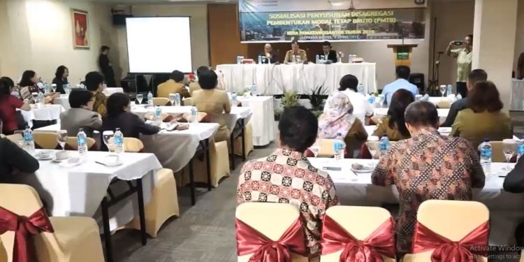 BPS Gelar Sosialisasi Penyusunan Disagregasi PMTB Kota Pematangsiantar
