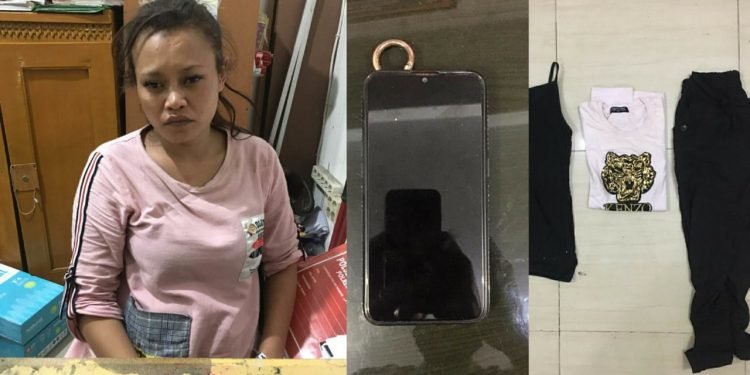 Dewi Boru Saragih asal Siantar Ditangkap Curi Emas di Medan