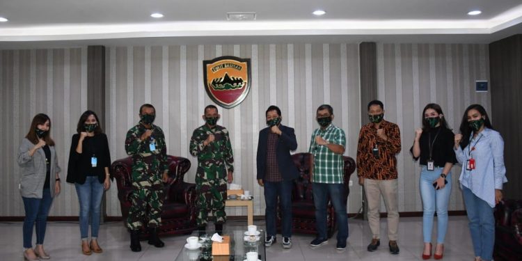 Kodam I/BB Terima Bantuan Dana Insentif dari Bank BRI