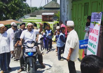 Pembagian Bubur Gratis tiap Jumat jadi Agenda Rutin MCM Siantar