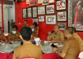 Bupati Taput Diskusikan Kebangkitan UMKM Taput dengan Kemenko Manives Guna Ikuti Gernas BBI
