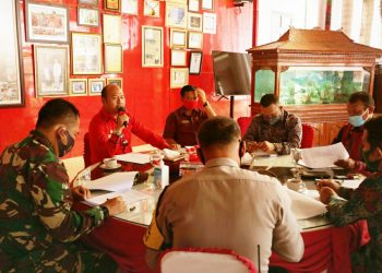 Pimpin Rakor Percepatan Penanganan Covid-19 di Tapanuli Utara, Bupati Taput tekankan Satuan Tugas Penanganan Covid-19 Pengetatan Disiplin