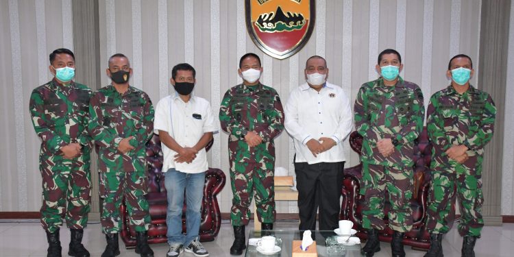 Pangdam I/BB Terima Audensi Persatuan Wartawan Indonesia (PWI) Sumut