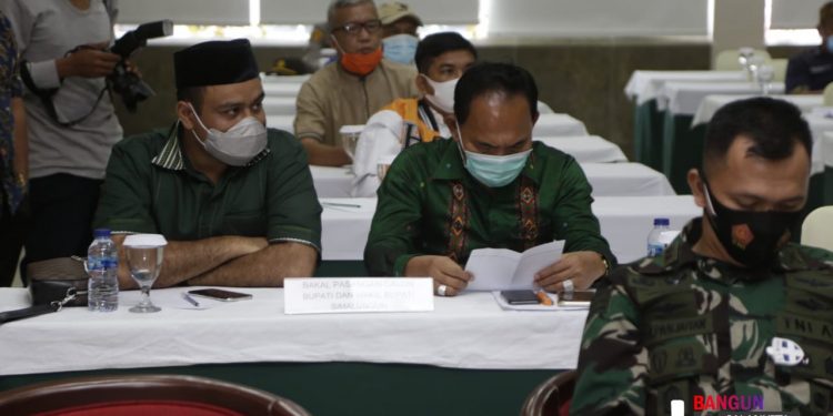 Hasim-TPS Bersama Tim Pemenangan Siap Patuhi Protokol Kesehatan Cegah Penyebaran Covid-19