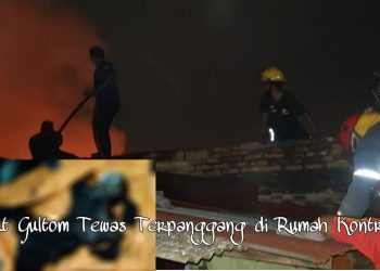 Tragis! Albert Gultom Tewas Terperangkap dalam Kebakaran Rumah Kontrakan