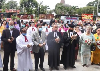 Wakil Walikota Siantar Hadiri Pesta Peresmian Sopo Godang HKBP