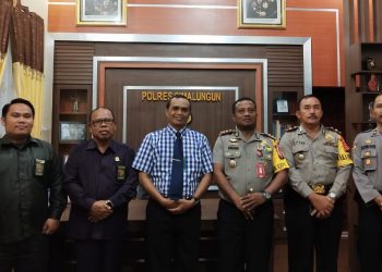 Ketua Pengadilan Negeri Silaturahmi ke Polres Simalungun