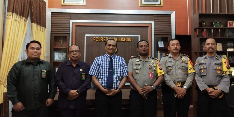 Ketua Pengadilan Negeri Silaturahmi ke Polres Simalungun Ketua Pengadilan Negeri Silaturahmi ke Polres Simalungun