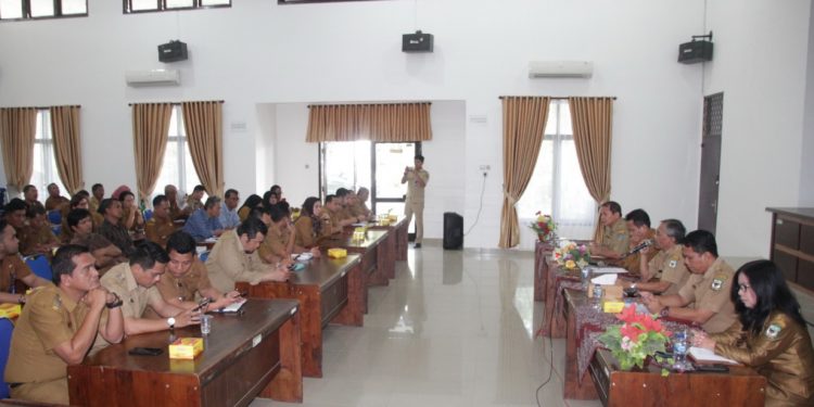 Camat dan Lurah dari Tebingtinggi Studi Banding Pengelolaan Dana Kelurahan ke Pemko Siantar