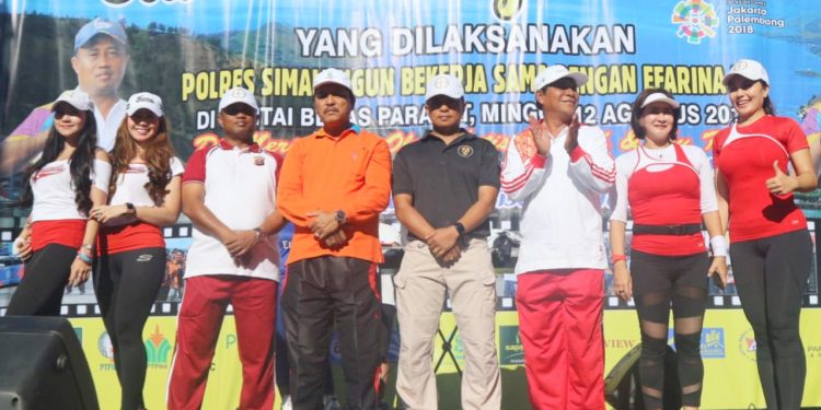 Begini Cara Polres dan Pemkab Simalungun Tarik Wisatawan ke Danau Toba