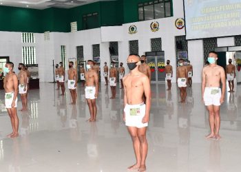 Pangdam I/BB Mayjen TNI Irwansyah Pimpin Sidang Pemilihan Calon Taruna Akmil Tahun 2020