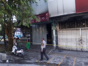 Showroom Honda di Sibolga Terbakar saat Pemilik Tertidur